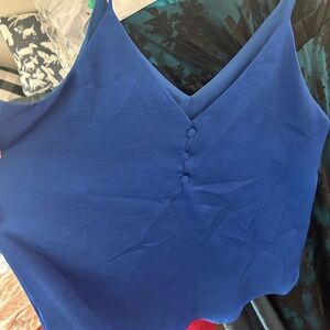 Express Royal Blue Camisole Top